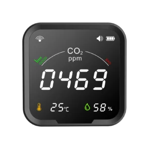 Wi-Fi Tuya Smart CO2 детектор, 3 в 1 Детектор качества воздуха (температура/влажность/CO2)